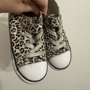 Converse Kids Wild Leopard Sneakers 10